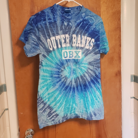 Colortone Other - Colortone Blue Tie Dye Outer Banks T-Shirt